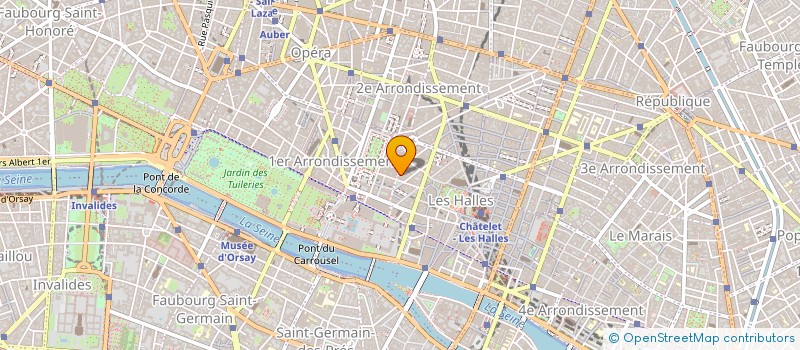 localisation de l'entreprise EXECUTIVE BEAUTE à PARIS