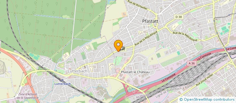 localisation de l'entreprise EXECUTIVE TAXIS à PFASTATT