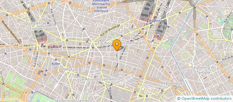 localisation de l'entreprise EXECUTIVE TECHNICS à PARIS