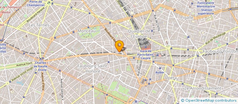 localisation de l'entreprise EXECUTIVE THINKING SARL  PARIS