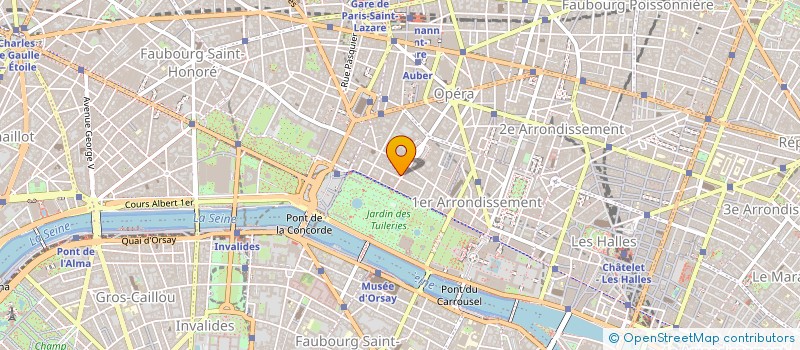 localisation de l'entreprise EXEGEO  PARIS