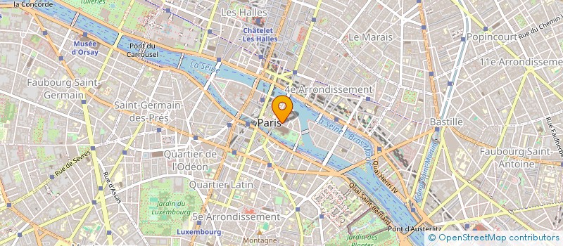 localisation de l'entreprise EXEGESE  PARIS