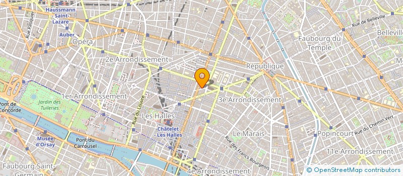 localisation de l'entreprise EXEGY  PARIS