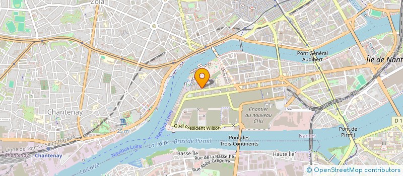 localisation de l'entreprise EXEIS MANAGEMENT à NANTES