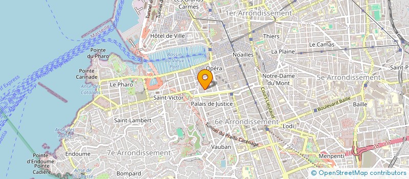 localisation de l'entreprise EXEL CONSEIL à MARSEILLE