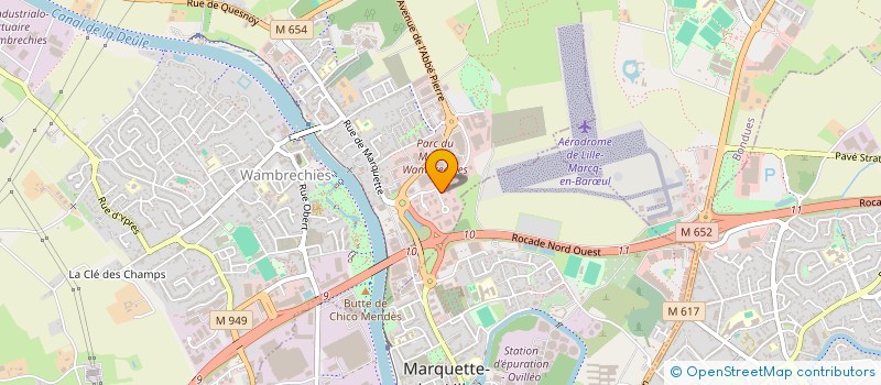 localisation de l'entreprise EXELIOS GESTION à WAMBRECHIES