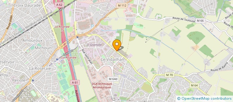 localisation de l'entreprise EXELL SECURITE à BALMA
