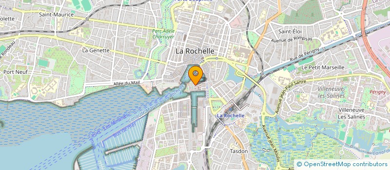 localisation de l'entreprise EXELOG SOLUTIONS  LA ROCHELLE