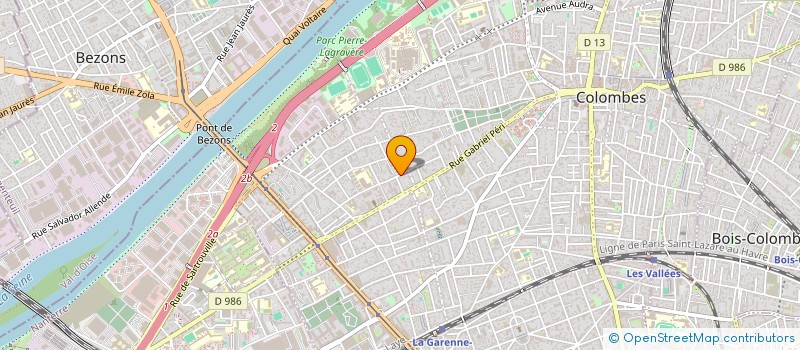 localisation de l'entreprise EXELUS PRESTIGE à COLOMBES