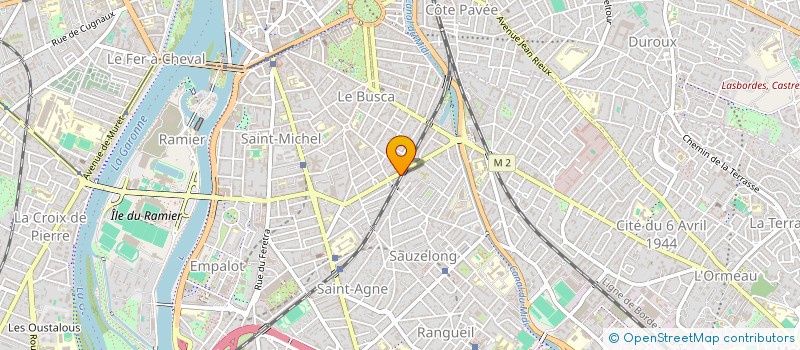 localisation de l'entreprise EXEM à TOULOUSE