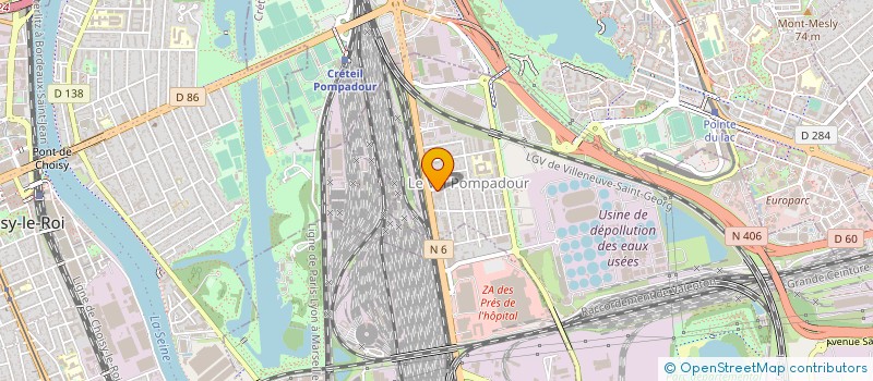 localisation de l'entreprise EXEN à VALENTON