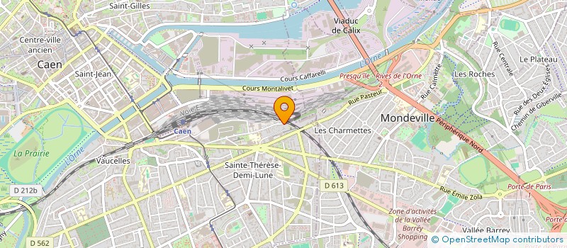 localisation de l'entreprise EXEO 14 à CAEN