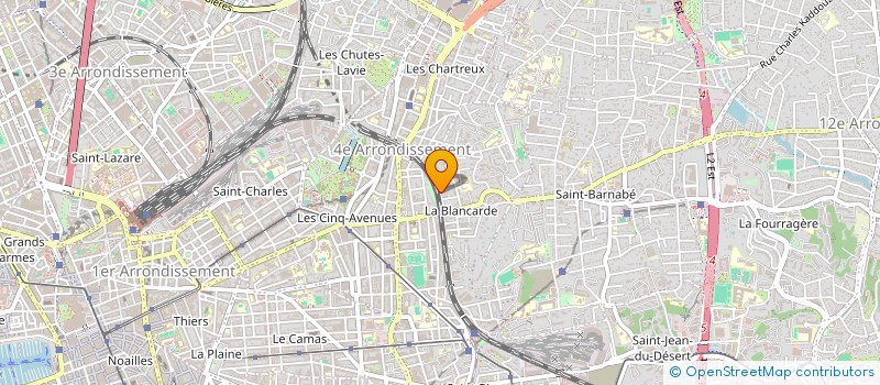 localisation de l'entreprise EXER'GREEN DEVELOPPEMENT à MARSEILLE