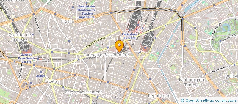 localisation de l'entreprise EXERA à PARIS