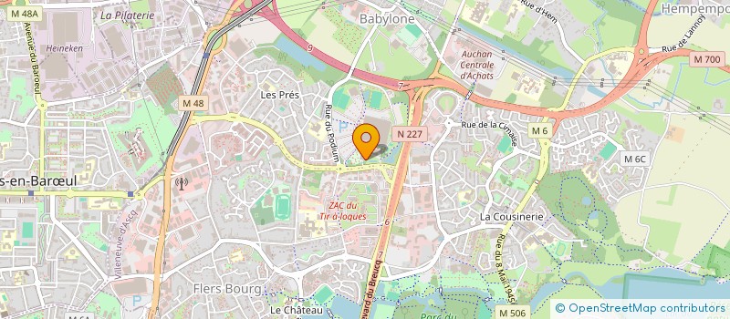 localisation de l'entreprise EXERCEO 2 à VILLENEUVE-D'ASCQ