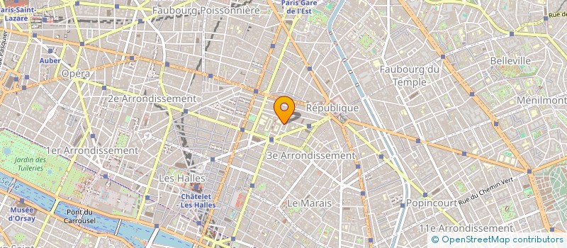 localisation de l'entreprise EXERCISS  PARIS