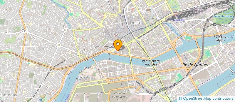 localisation de l'entreprise EXERIS à NANTES