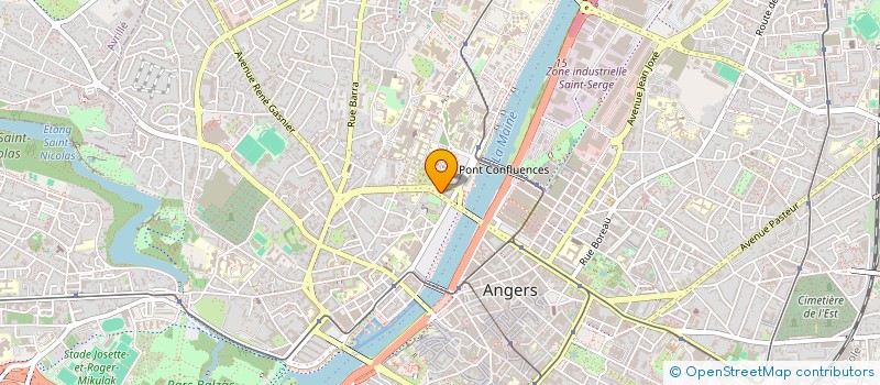 localisation de l'entreprise EXETERA .PRODUCTIONS à ANGERS