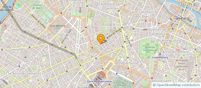 localisation de l'entreprise EXFI PARTNERS  PARIS