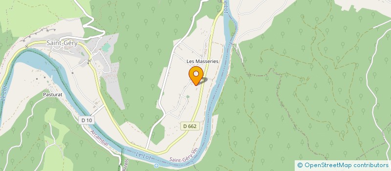 localisation de l'entreprise EXH R&D  SAINT GERY-VERS