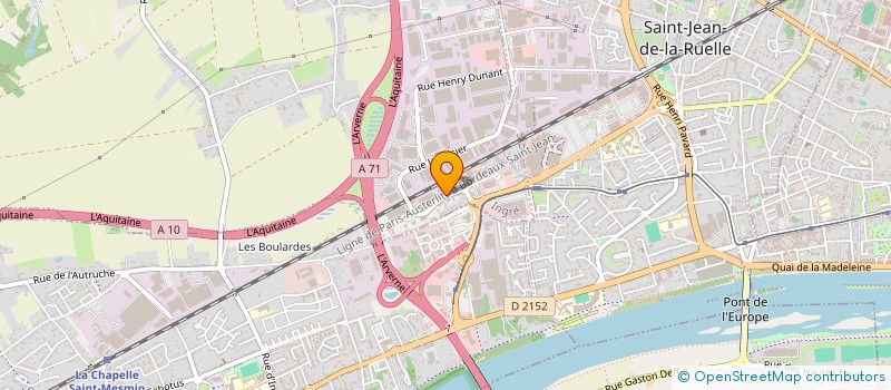 localisation de l'entreprise EXIA GF NEMOURS 2022  INGRE