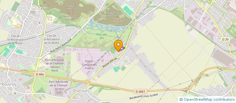 localisation de l'entreprise EXIA HOLDING  DROCOURT