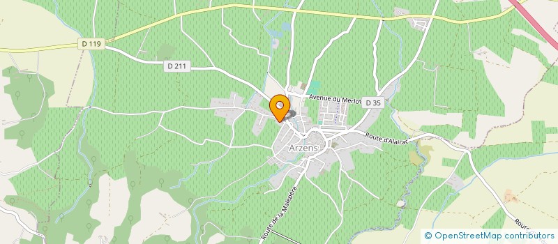 localisation de l'entreprise EXIAA  ROULLENS