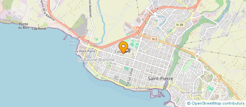 localisation de l'entreprise EXID à SAINT-PIERRE
