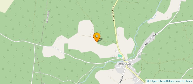 localisation de l'entreprise EXIGENCE AUTOMOBILE  LENCOUACQ