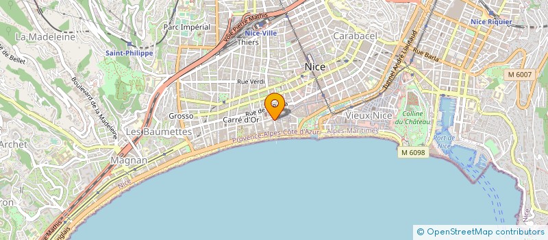 localisation de l'entreprise EXIGENCE BUREAU D'ETUDE à NICE