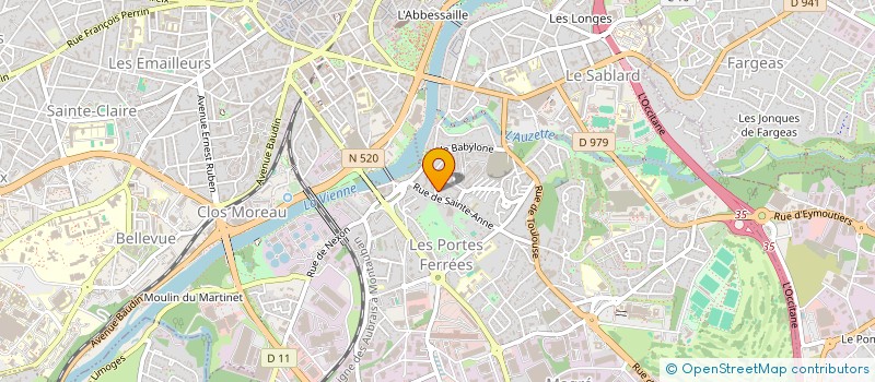 localisation de l'entreprise EXIGENCE RENCONTRE à LIMOGES