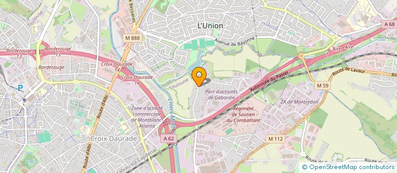 localisation de l'entreprise EXIHAUR 1 à TOULOUSE