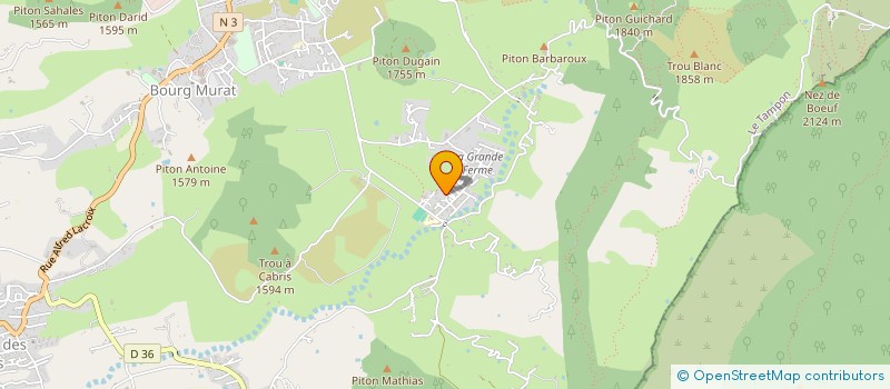 localisation de l'entreprise EXII  LE TAMPON