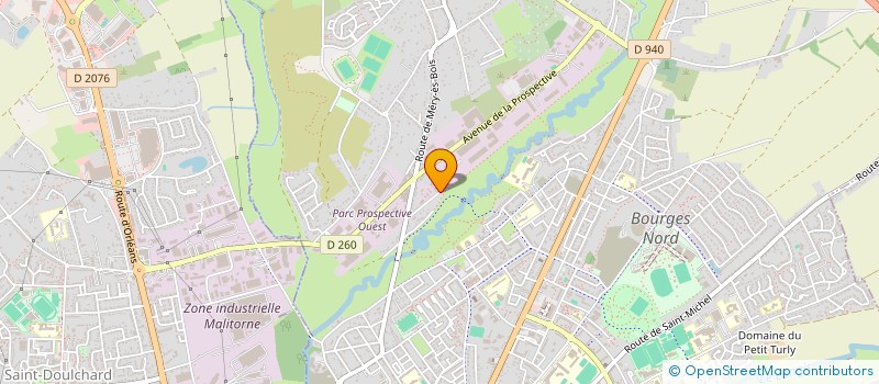 localisation de l'entreprise EXIM  BOURGES