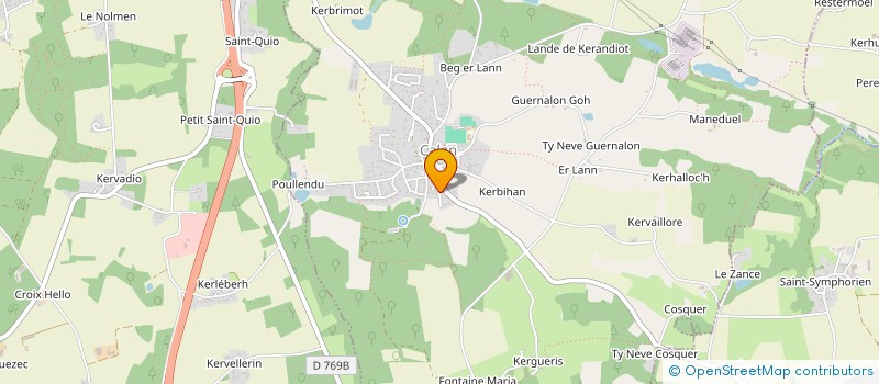 localisation de l'entreprise EXIMIA  CALAN