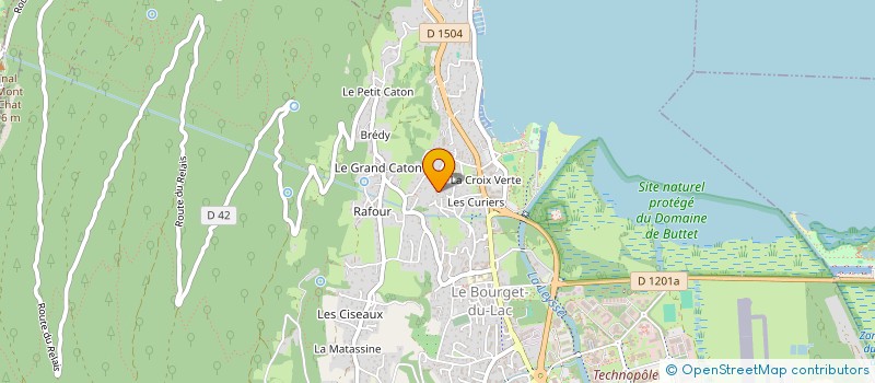 localisation de l'entreprise EXIMO  LE BOURGET-DU-LAC