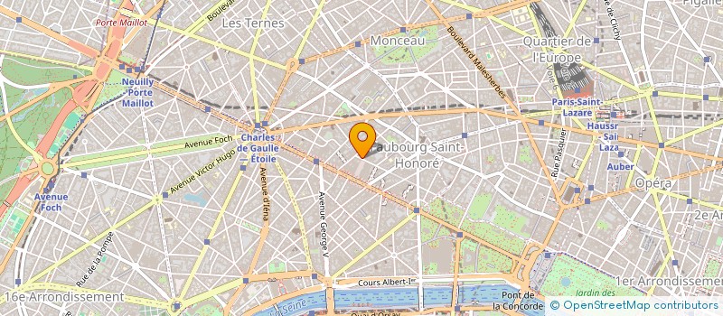 localisation de l'entreprise EXIRYS à VERSAILLES