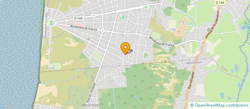 localisation de l'entreprise EXIT  CUCQ