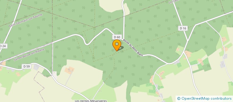 localisation de l'entreprise EXIT INFO  LE CAULE-SAINTE-BEUVE