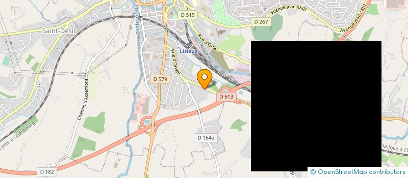 localisation de l'entreprise EXITEAM  LISIEUX