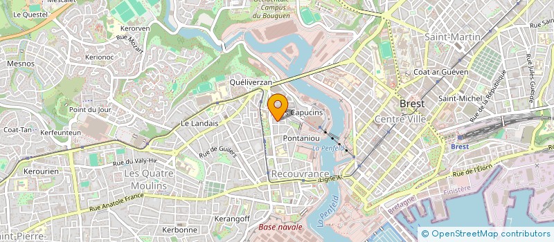 localisation de l'entreprise EXIVEILLANCE CONSULTING à BREST
