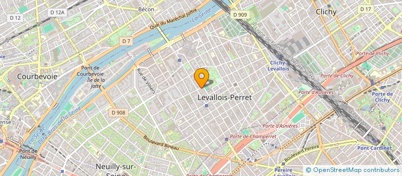localisation de l'entreprise EXKAL FRANCE à LEVALLOIS PERRET