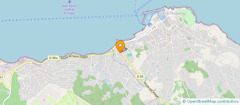 localisation de l'entreprise EXKLUSIVE à SAINT TROPEZ
