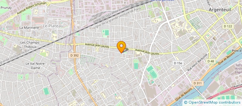 localisation de l'entreprise EXKNOSAPIAN CONSULTING  ARGENTEUIL