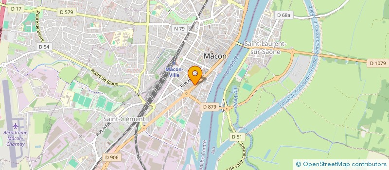 localisation de l'entreprise EXL-OUVERTURES à MACON