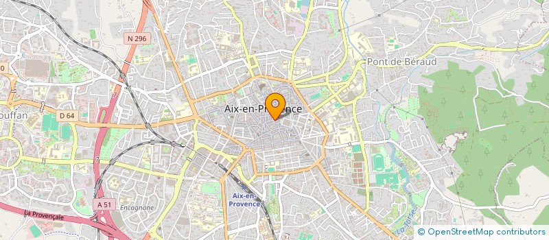 localisation de l'entreprise EXLUSIS à AIX-EN-PROVENCE