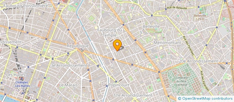 localisation de l'entreprise EXMOD  PARIS