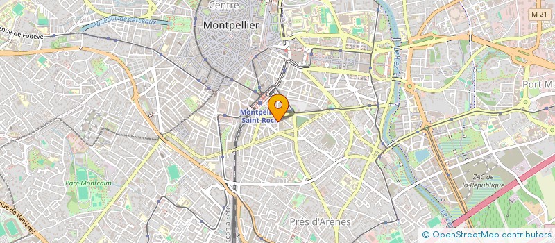 localisation de l'entreprise EXNILO à MONTPELLIER