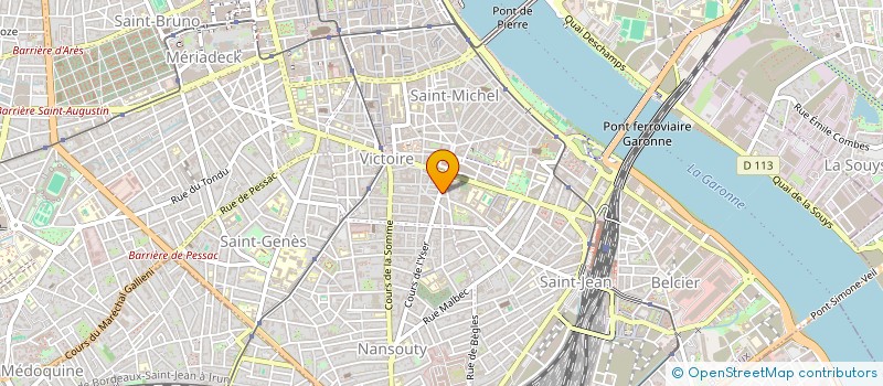 localisation de l'entreprise EXO 33 à BORDEAUX