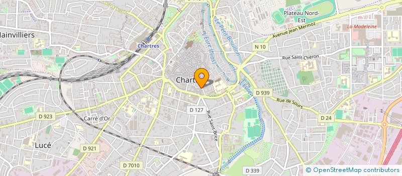 localisation de l'entreprise EXO BOUTIQUE KIBUISA à CHARTRES